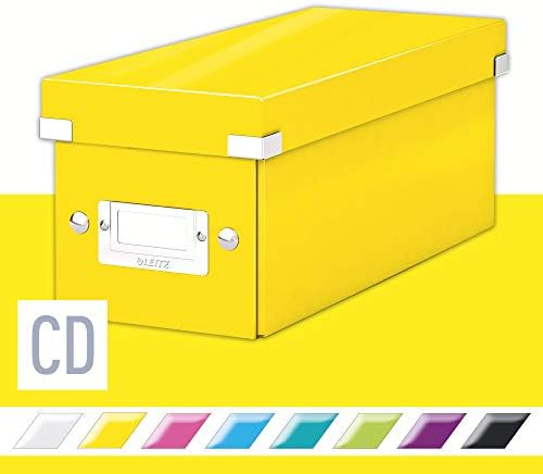 Leitz Storage Box, White, Click and Store Range, 60410001
