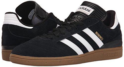 Adidas Men's Busenitz Sneakers, Black/White/Metallic Gold, (9 M Us) #TOP6