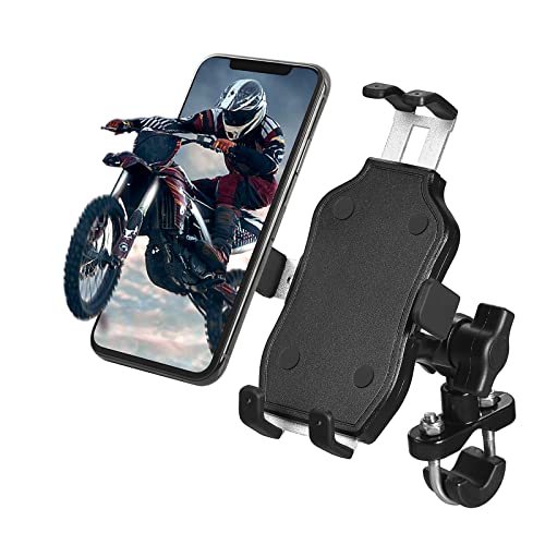 Motorcycle Bike Phone Mount, Bike Phone Holder Aluminum Alloy Material 360° Rotating Suitable For 4.7''-6.8'' Phones Cellphones… #TOP4