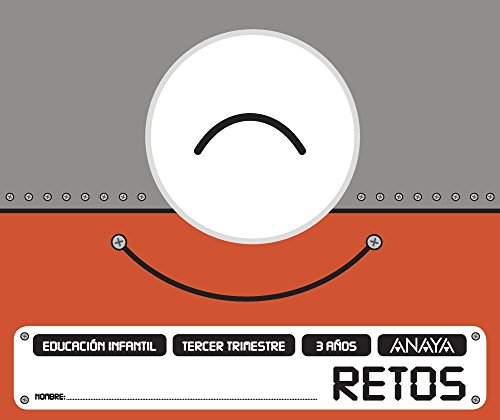 Portada de Retos. Educacion Infantil 3 Años Tercer Trimestre Mec