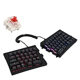 BAROCCOMiSTEL MD600 Alpha (英語配列/赤) 分離型 キーボード 有線 USB/無線 Bluetooth 5.0 60%レイアウト 64 キー 黒色 PBT 白色ダブルショット Gateron バックライトRGB搭載 ホットスワップ対応 マクロ機能搭載 Nキーロールオーバー対応 メディアキー対応 【日本正規代理店製品】 ML-MD600ABT-U-RD/BK