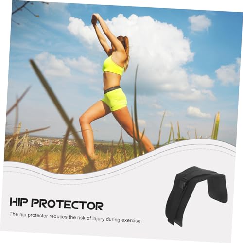 NAMOARLY Hip Thrust Belt for Exercise Hip Thrust Strap for Glute Bridge Workout for Dumbbells and Kettlebells for Home and Gym Use Black