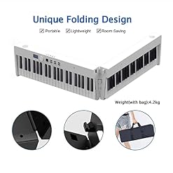 GIASSO Piano numérique Pliant à 88 Touches, Clavier de Piano électrique, Facile à Ranger et à Transporter, Effet sonore stéréo Surround, Cadeaux pour Enfants, Parents, Amis et mélomanes - Les Beatles, Paul McCartney, John Lennon, RIngo Starr, George Harrison GIASSO Piano numérique Pliant à 88 Touches, Clavier de Piano électrique, Facile à Ranger et à Transporter, Effet sonore stéréo Surround, Cadeaux pour Enfants, Parents, Amis et mélomanes – Image 6