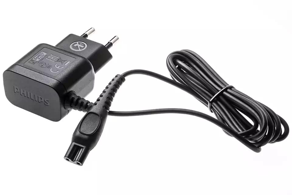 KRIDER- Alimentador HQ8505 HQ8500 Afeitadora, corta pelos y corporal. compatible con cargador Philips Series 3000 5000 7000 9000