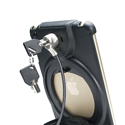 Anti-Theft Ipad Mini Case – Cta Case With 360-Degree Rotation, Built-In Grip Stand, Security Cable Lock, And Carrying Strap For Ipad Mini 1St – 5Th Gen., (Pad-Acgm) – Black #TOP6
