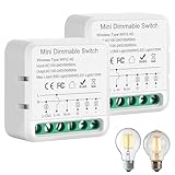 Groupes & partage familial: Plusieurs interrupteurs et variateurs d’intensité peuvent être regroupés et contrôlés depuis un seul smartphone. Chaque interrupteur variateur peut être partagé avec d’autres membres du foyer.