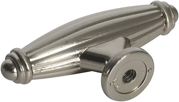 #1267-2-9/16" Cabinet Knob, Satin Nickel - 10 Pack