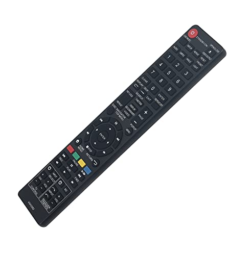 AULCMEET VXX3382 Replacement Remote Control Compatible with Pioneer HiFi Blu-Ray Recorder Home Cinema BDP-LX54 BDP-430 BDP-43FD BDP-41FD - Image 2