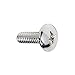 FOREVERBOLT FBFTTHMSP103212P100 Machine Screw, Phillips-Truss, 10-32 X 1/2 inch Long, 18-8 Stainlesss Steel, Finish NL-19, PK 100