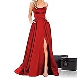 Packet: Abendkleider Lang Elegant ×1, Exquisite Geschenkbox ×1. Sind das beste Geschenk für Ihre Geliebte, Frau, Mutter, Tochter, Freundin. Sie werden auf Formeller Abend, Cocktailpartys, Tänzen, Hochzeiten, Promotionen, Geburtstagsfeiern Hochzeit, Ball, Cocktail, Abschlussball, Abiball, Prom, Feier, Homecoming, Quinceanera und andere festliche Anlässe auffallen.