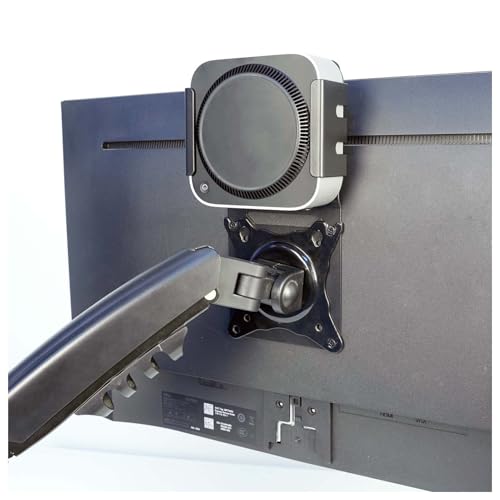 ���j�^�[�w�� �f�X�N�� �ǖ� ���[ Mac mini M4�Ή� �N�b�V�����t���ی� VESA �����v���[�g�t�� �e��l�W�t�� (M4�u���P�b�g + VESA�g���{�[�h)