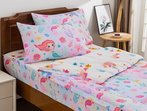 Meeting Story 3pcs Kids Comforter Sets Zipper Bedding Set