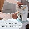41mcho4ge6l - Toy Coffee Maker for Kids - Wooden Coffee Maker Toy for Imaginative Play - Kids Coffee Maker Playset for Skill Development - Boosts Imagination with Play Coffee Maker Set for Kids - Toy Coffee Maker