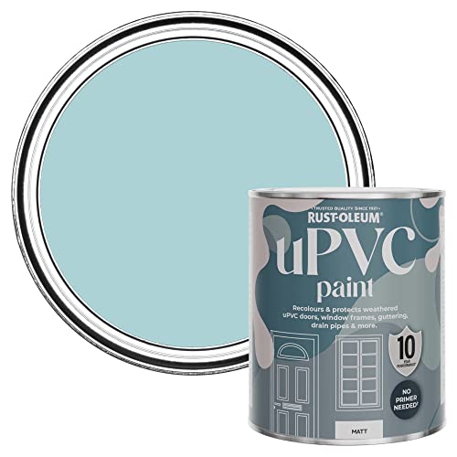 Rust-Oleum Blue uPVC Door and Window Paint in Matt Finish - Little Cyclades 750ml