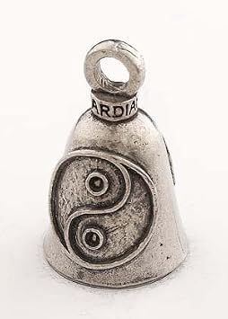 YING YANG / ZEN GUARDIAN BIKER BELL WITH HANGER
