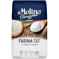 il Molino Chiavazza Type 00 Soft Wheat Flour 1kg - Multipurpose Flour | Ideal for Cakes, Breads, Pizza & Fresh Pasta