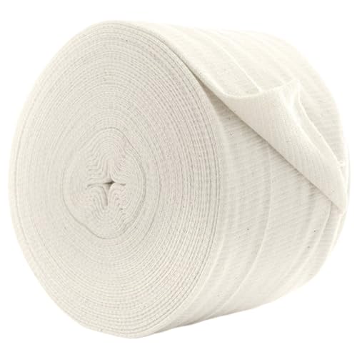 Bandage tubulaire de compression élastique et découpable pour un maintien sur mesure des bras