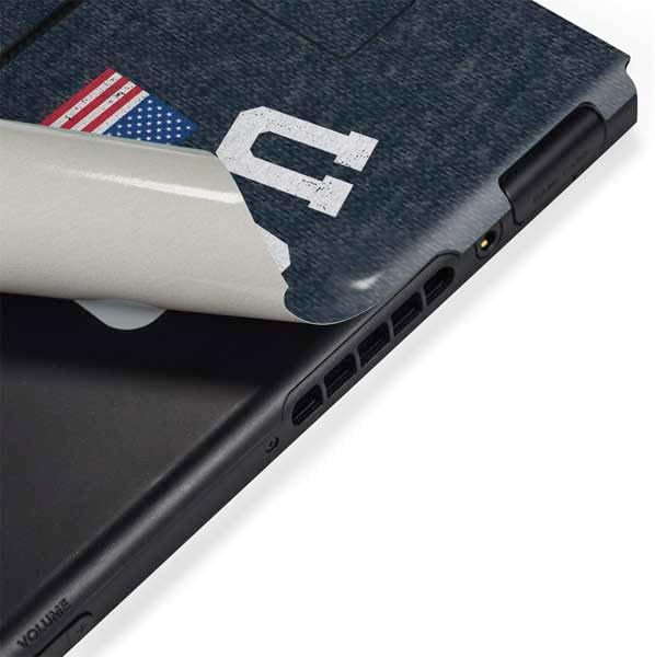 Skinit Decal Gaming Skin Compatible with Nintendo Switch Bundle - USA with American Flag Design