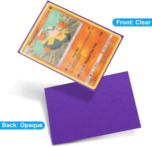 Tioplior SL-500 500Ct Trading Card Sleeves Perfect Fit Mtg Card Sleeves Sports Card Protector For Photocard, Standard Tcg Card Sleeves Fit For Magic Baseball Card 66 * 91 Mm thumb #2