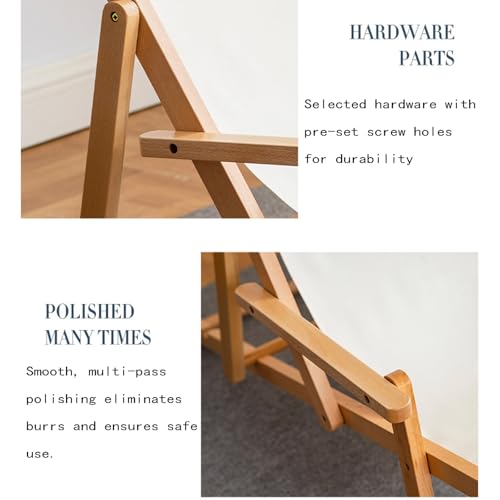 Chaise de plage ergonomique en bois bleu pour votre balcon ou salon de jardin