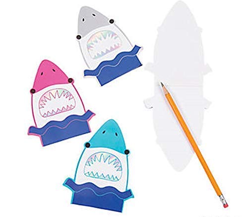 Fun Express 24 pc - Shark Notepads