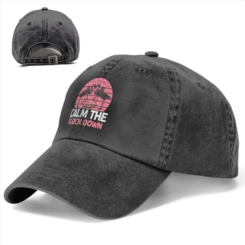 Gorra de béisbol Flamingo ajustable unisex miniatura 2