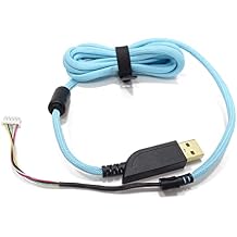 Umbrella Rope Mouse Cables Soft Mouse Line Replacement Mouse Wire for Zowie,S2,FK-B, ZA-B,FK1-B,FK2-B