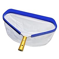 Pool Kescher,Teichkescher Feinmaschig Algen,Professionellen Poolkescher,Kescher Pool Feinmaschig,Pool Zubehör Poolreinigung Bodenkescher Mit Aluminiumrahmen,Schwimmbad Skimmer Net,Verbesserte Version