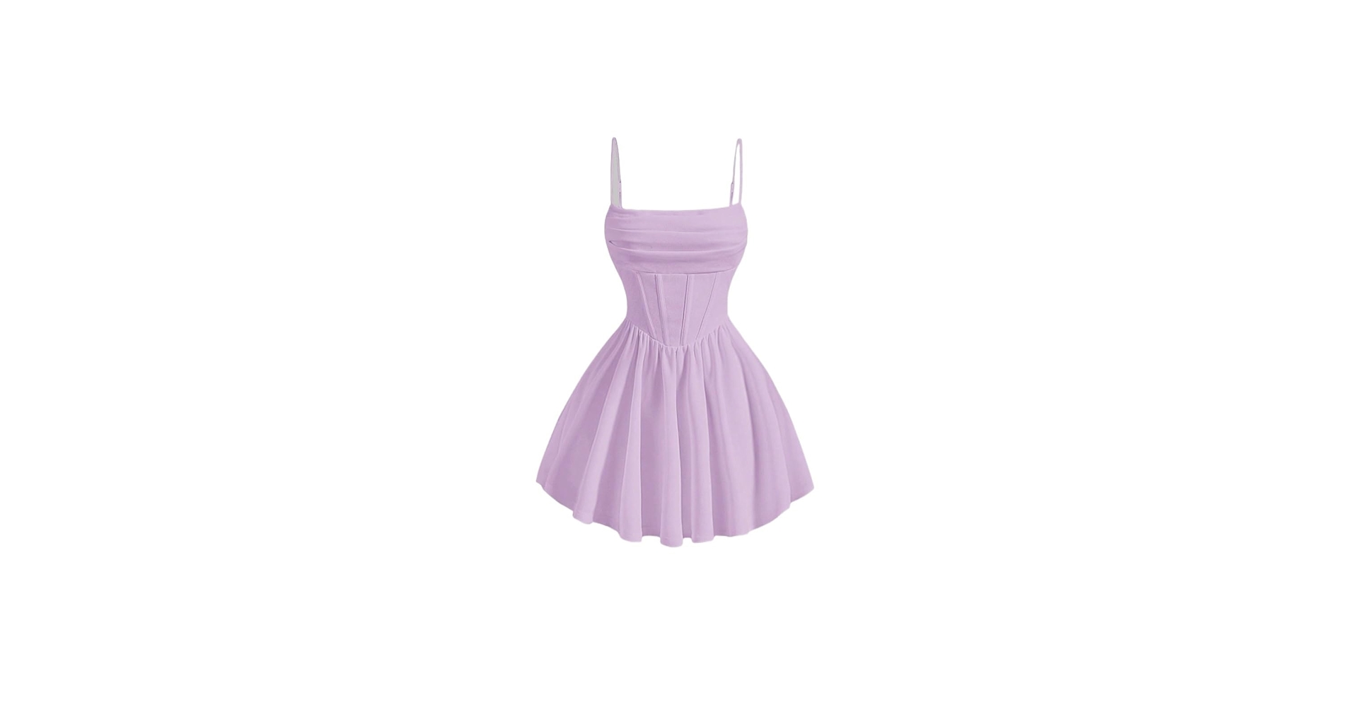 LOOBIS Women's 2024 Summer Cami Mini Short Dress Mauve