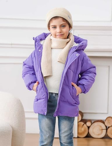 Toddler Boys Girls Winter Coat Warm Fleece Jacket for Kids 1-5T4