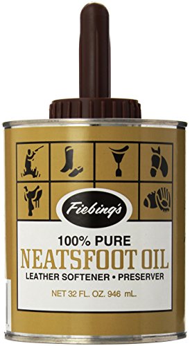 Fiebing'S Pure Neatsfoot Oil 32 Oz Leather Softener Comes With Applicator