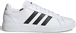 Tênis Adidas Grand Court Base 2.0 Simp Branco e Preto