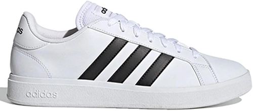 Tênis Adidas Grand Court Base 2.0 Simp Branco e Preto