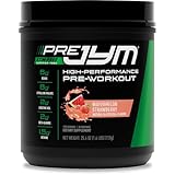 Pre JYM Stim Free Watermelon Strawberry Pre-Workout Powder, Creatine, No Caffeine, Citrulline,...