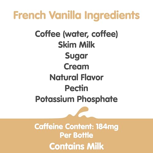 Dunkin' French Vanilla Iced Coffee Bottles, 13.7 fl oz, 12 Pack - image 8