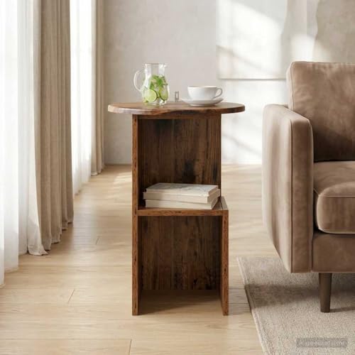 Table d'appoint petit espace rangement pour ranger le salon - 2