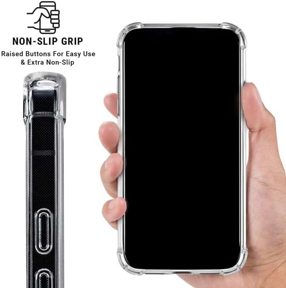Skinit Clear Phone Case Compatible with Galaxy A36 5G - Officially Licensed DC Comics Batman Dark Knight Comic Art Action Pose Design