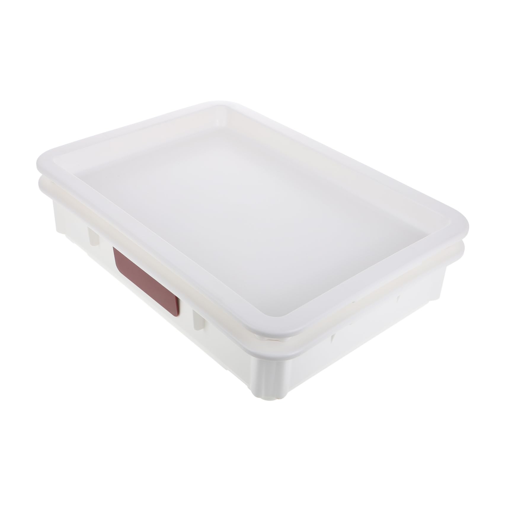 Zerodeko Caja Para Almacenar Masa De Pizza Apilable Con Tapa Contenedor De Masa De Pan Para Fermentación Para Refrigerador y Cocina