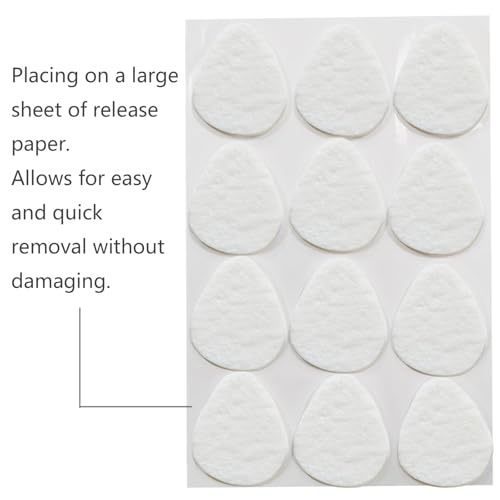 Image of Felt Metatarsal Pads Women Mens 12 Pieces