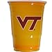 NCAA Siskiyou Sports Virginia Tech Hokies Plastic Game Day Cups, 18 Count, (18 oz) Team Color