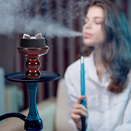 Tabakkopf Shisha Phunnel Kopf - Kitosun Pivot Shisha Kopf Hookah Bowl 320 g Tonschale mit Rand kompatibel mit alle HMD… – Bild 7
