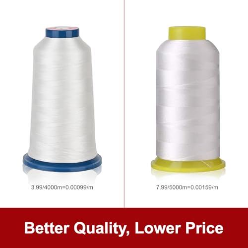 Poolin Richword Embroidery Thread 4000M 40Wt Polyester Thread For All Commercial & Domestic Embroidery Machines 0402 thumb #5