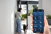 Bosch Smart Home Tür-/Fensterkontakt II, Smarter Sensor zum energieeffizienten Heizen, kompatibel mit Amazon Alexa und Google Assistant, anthrazit (Packung mit 3) – Ansicht 3