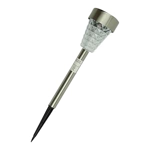 SOLUSTRE 1pc Outdoor Garden Lamp Led Solar Light Landscape Lighting for Pathway Decor Easy to Install Weather Resistant