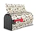 Camping Car Tools Print Mailbox Covers Magnetic Large Size 25.5X21 Inch, Letter Box Cover Mailbox Post Box Wraps Yard Garden Decorations Outdoor Decor