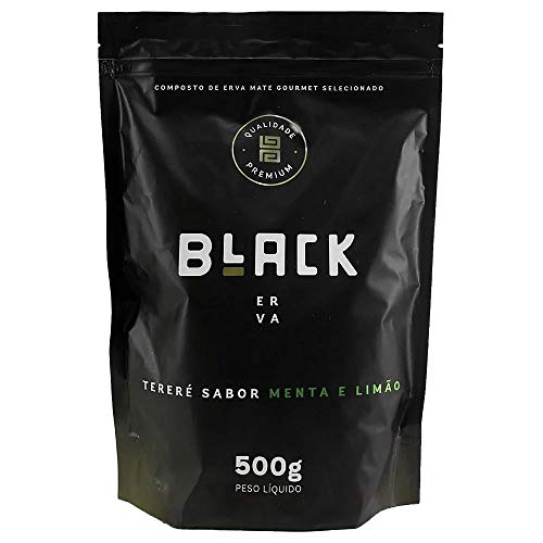 ERVA MATE PARA TERERÉ BLACK ERVA SABOR MENTA E LIMÃO