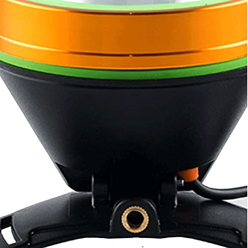 Linterna frontal recargable LED de mano con luz COB potente para montañismo 4