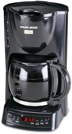 Amazon.com: Black \u0026 Decker DCM1400B Cafe Noir - Cafetera programable, 10  tazas, color negro : Hogar y Cocina