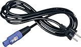 Die PowerCon Netzkabel sind mit einem Schutzkontaktstecker oder offen auf der einen Seite und einem PowerCon-Steckverbinder auf der anderen Seite versehen