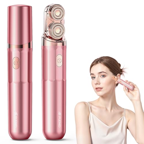 Epilator,2 in 1Epilator for Women Rechargeable,Womens Electric Shaver with LED Light,Hair Removal for Women Legs/Face/Bikini/Arms,Smooth Epilator Trimmer Travel Kit Set,Hair Removal Area Upgrade